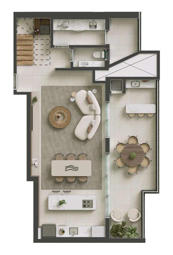Apartamento, 2 quartos, 65 m² - Foto 16