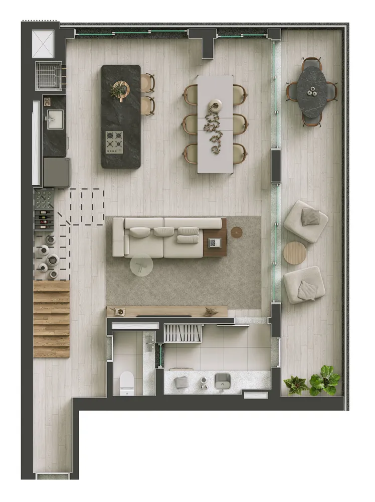 Apartamento, 2 quartos, 65 m² - Foto 15