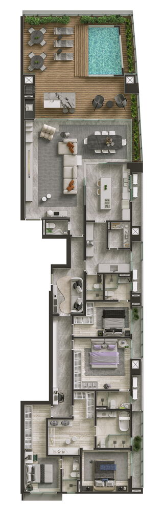 Apartamento, 3 quartos, 142 m² - Foto 7