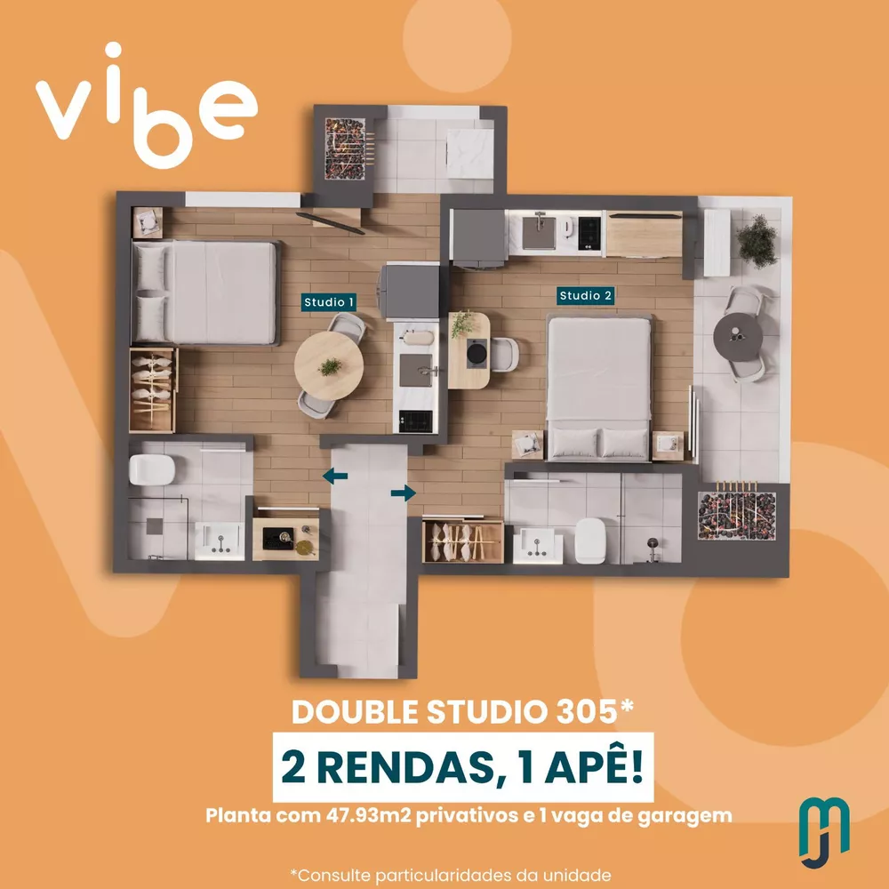 Apartamento, 3 quartos, 76 m² - Foto 3