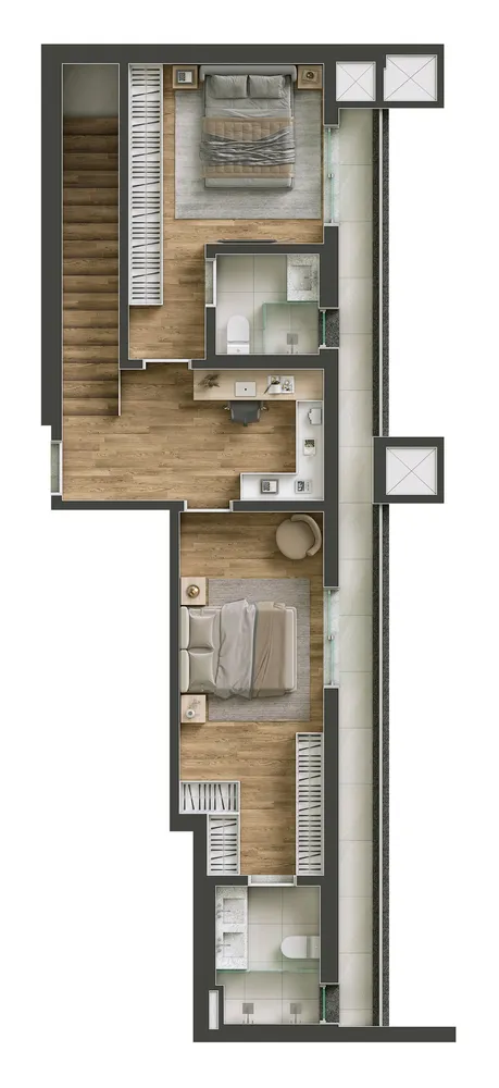 Apartamento, 3 quartos, 86 m² - Foto 6