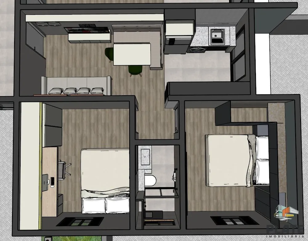 Apartamento, 48 m² - Foto 7
