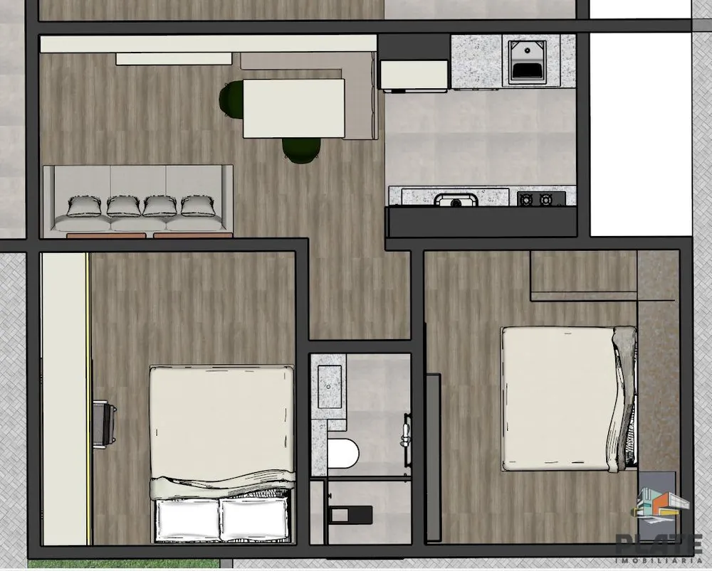 Apartamento, 48 m² - Foto 8