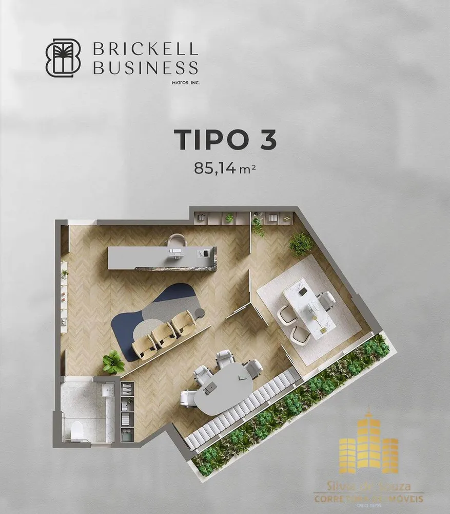 Sala-Conjunto, 83 m² - Foto 1
