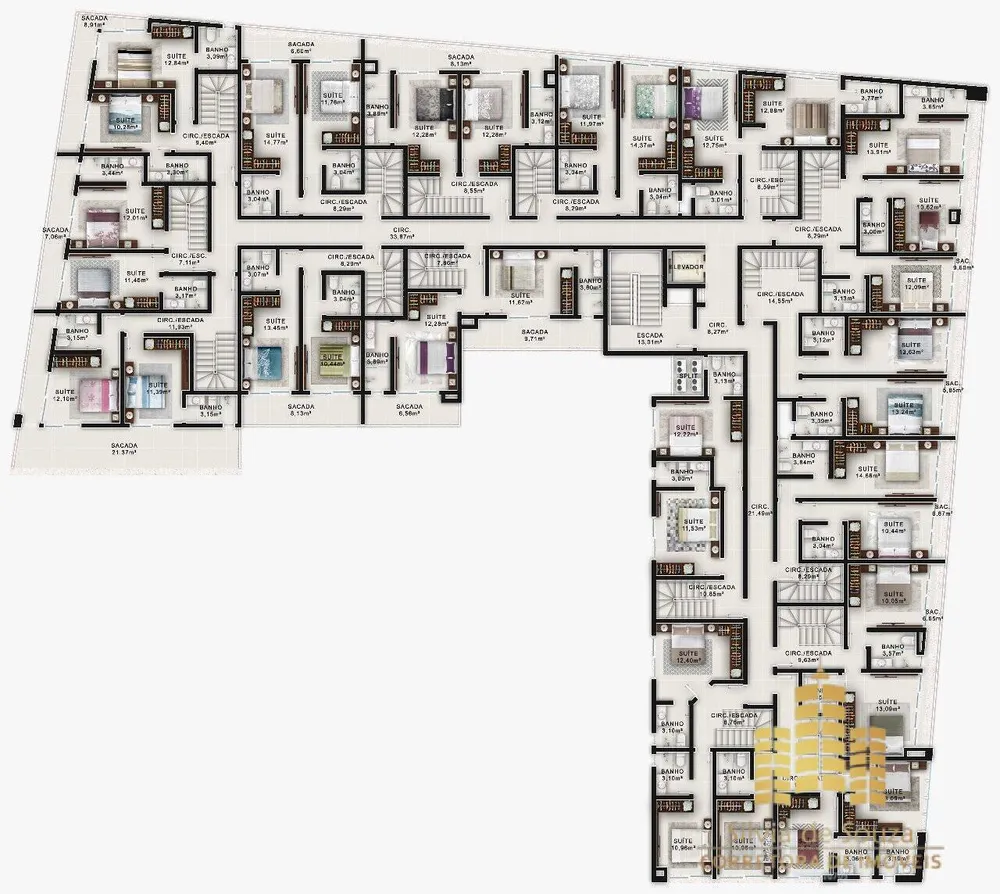 Apartamento, 3 quartos, 109 m² - Foto 8