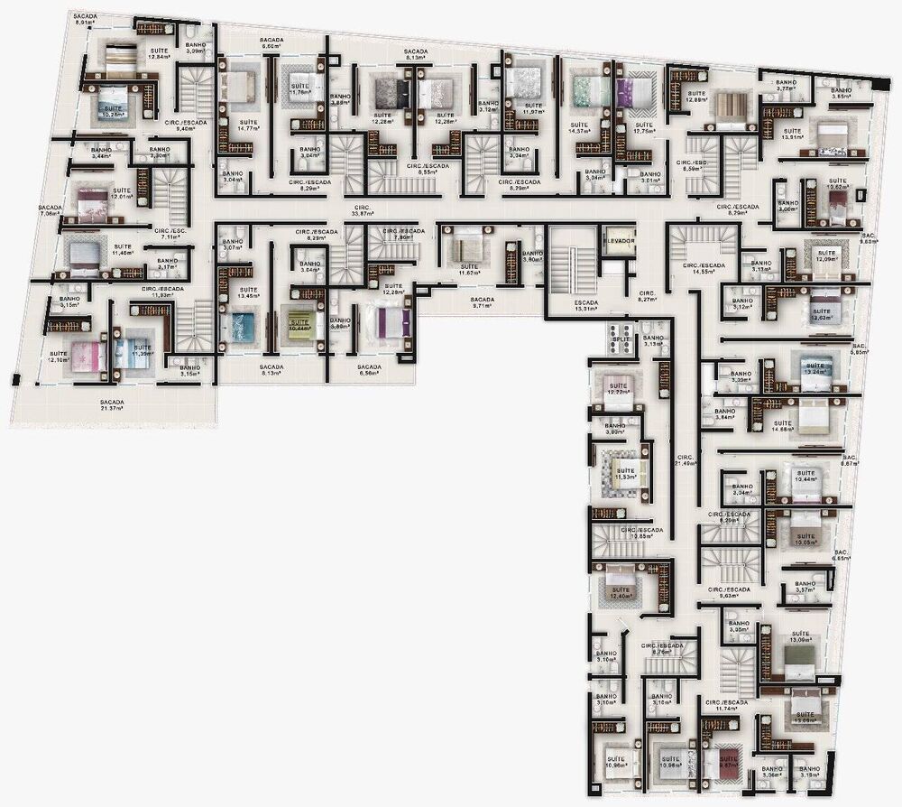 Apartamento, 3 quartos, 109 m² - Foto 3