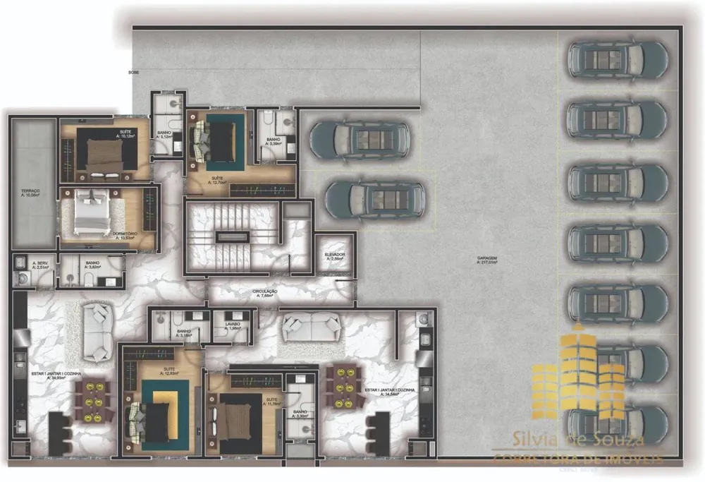 Apartamento, 3 quartos, 89 m² - Foto 6