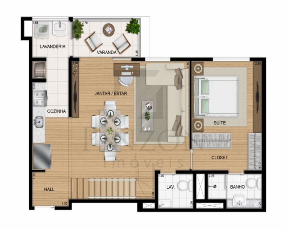 Cobertura, 2 quartos, 100 m² - Foto 12