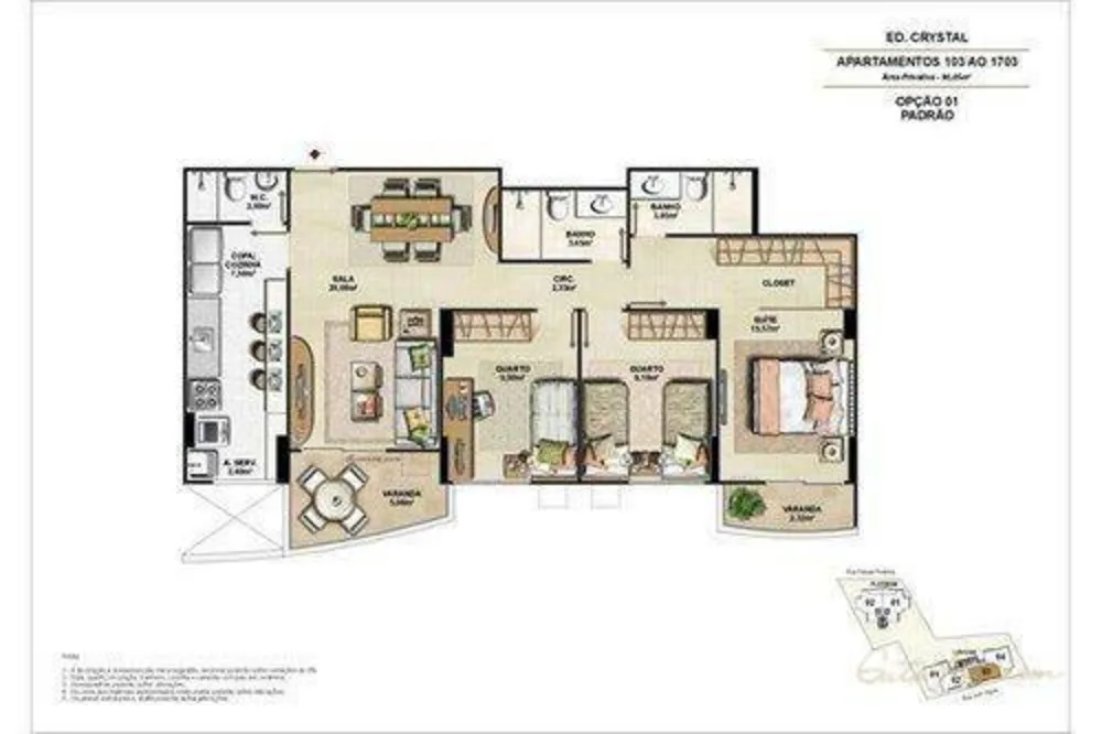 Apartamento, 3 quartos, 97 m² - Foto 35