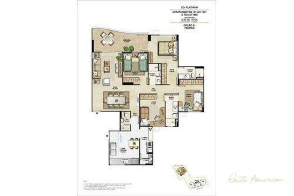Apartamento, 3 quartos, 97 m² - Foto 46