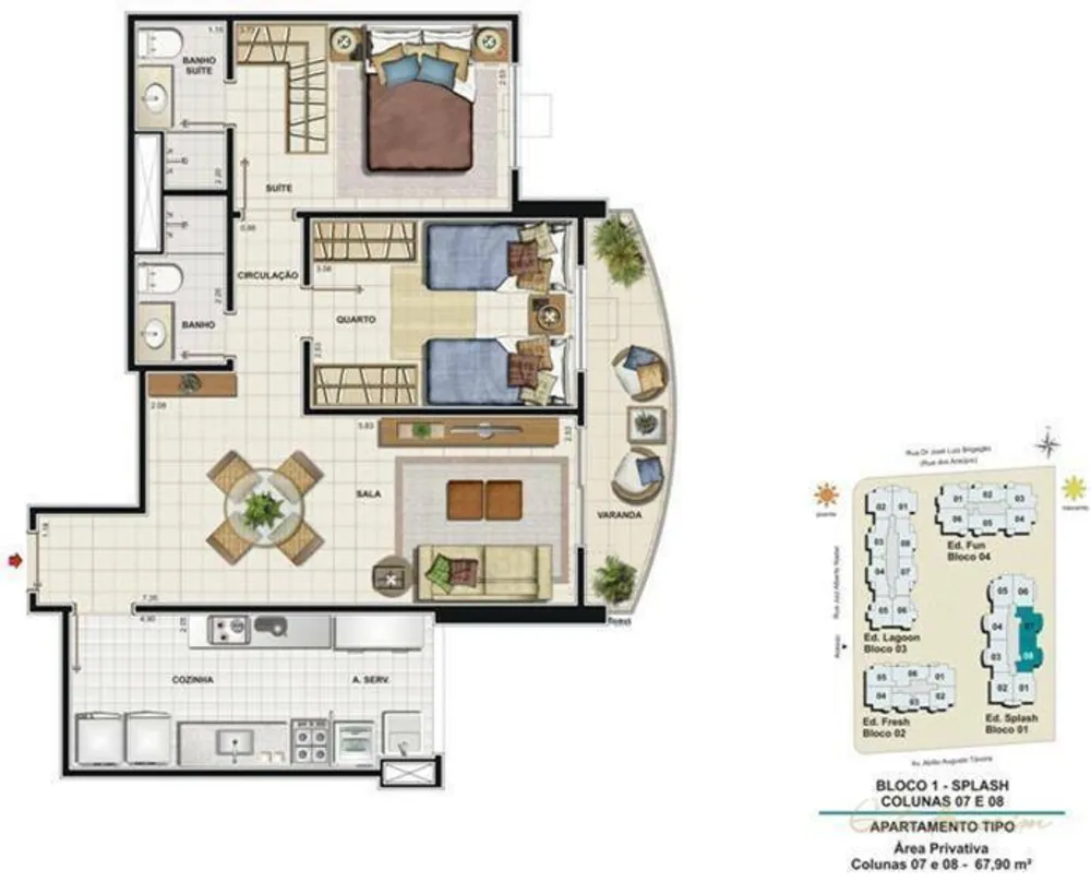 Apartamento, 3 quartos, 80 m² - Foto 30