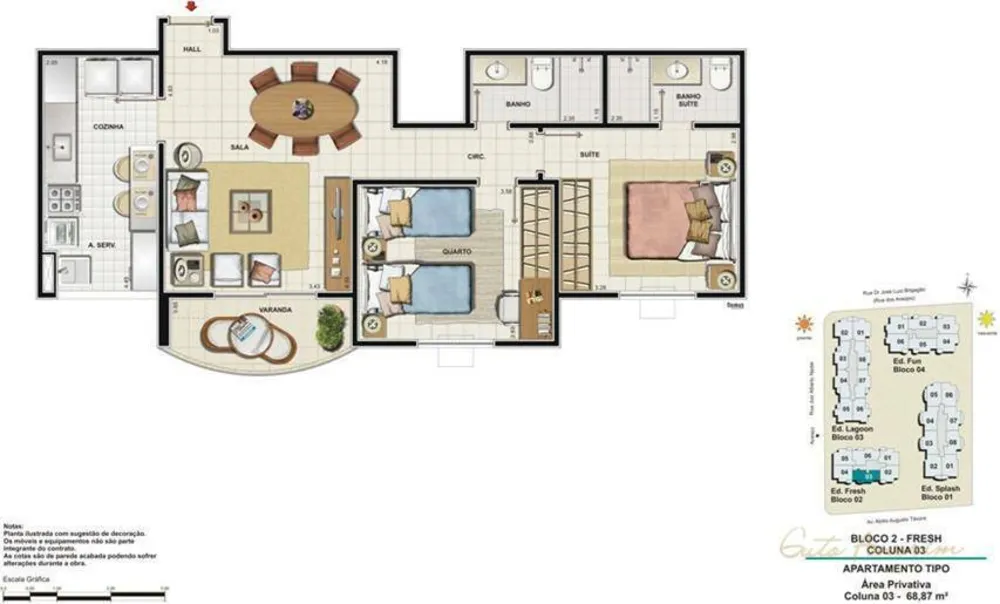 Apartamento, 3 quartos, 80 m² - Foto 28