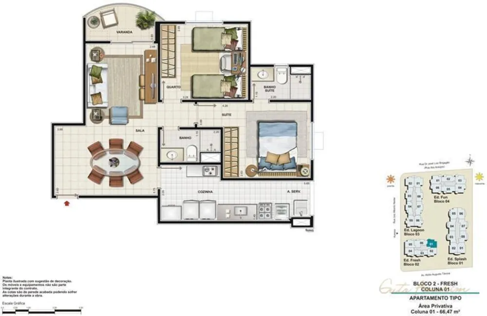Apartamento, 3 quartos, 80 m² - Foto 29