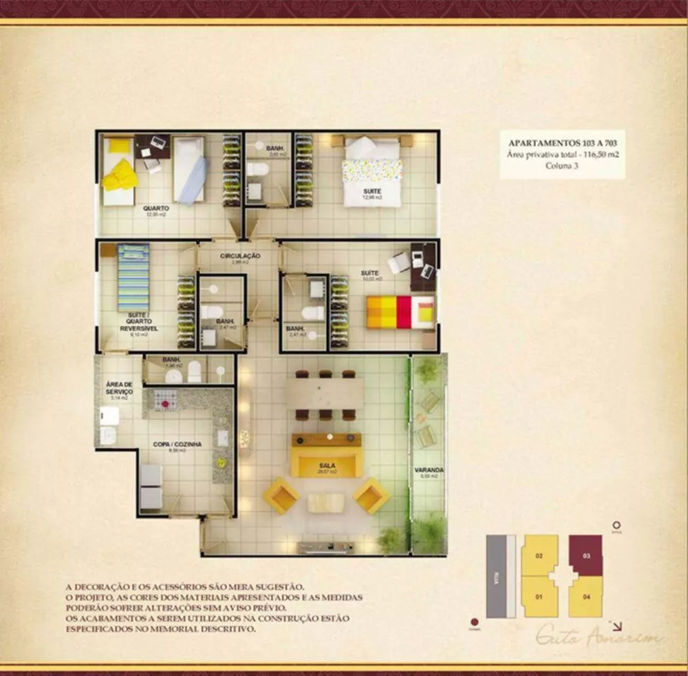 Cobertura, 4 quartos, 248 m² - Foto 34