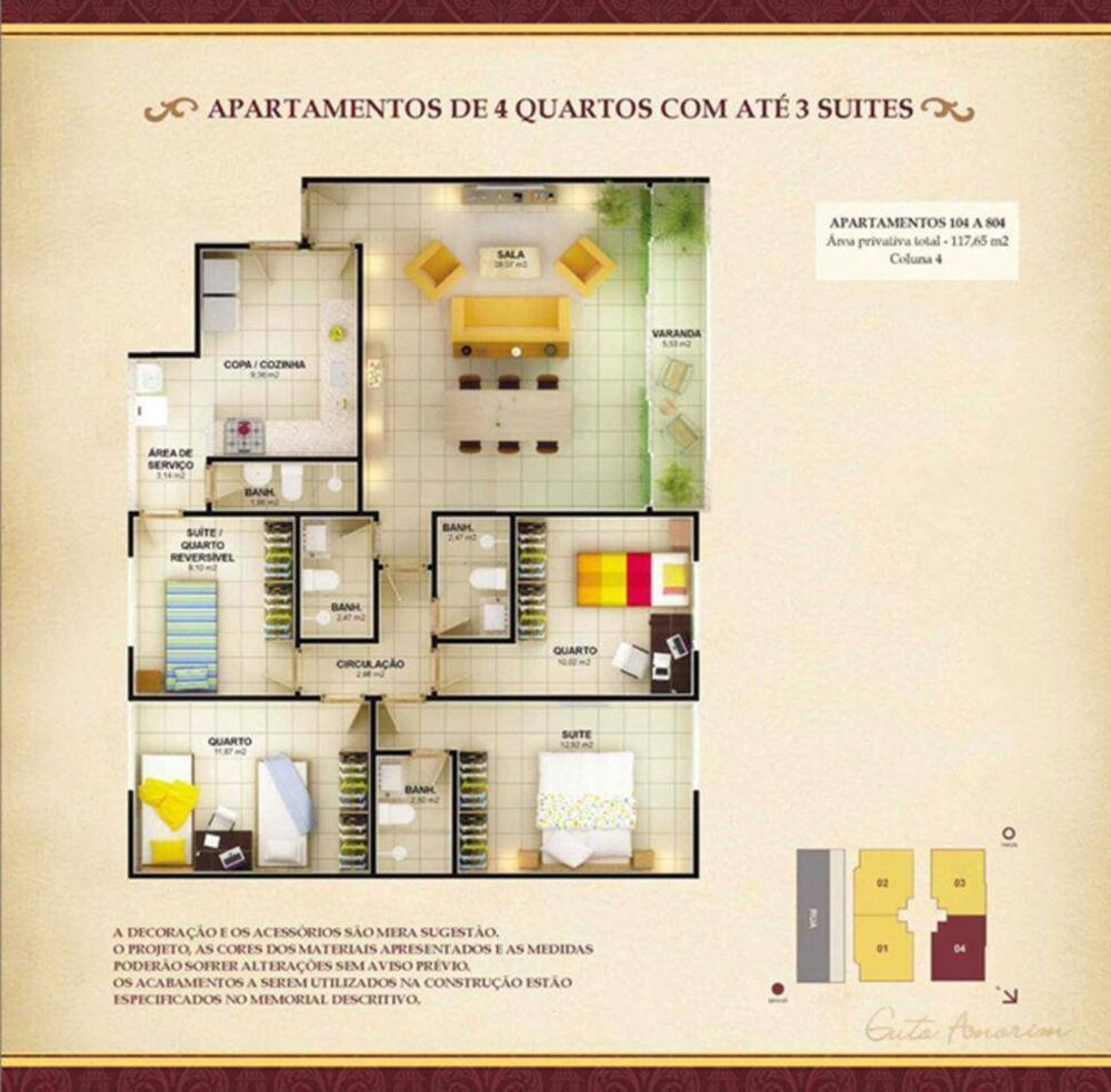 Cobertura, 4 quartos, 248 m² - Foto 33