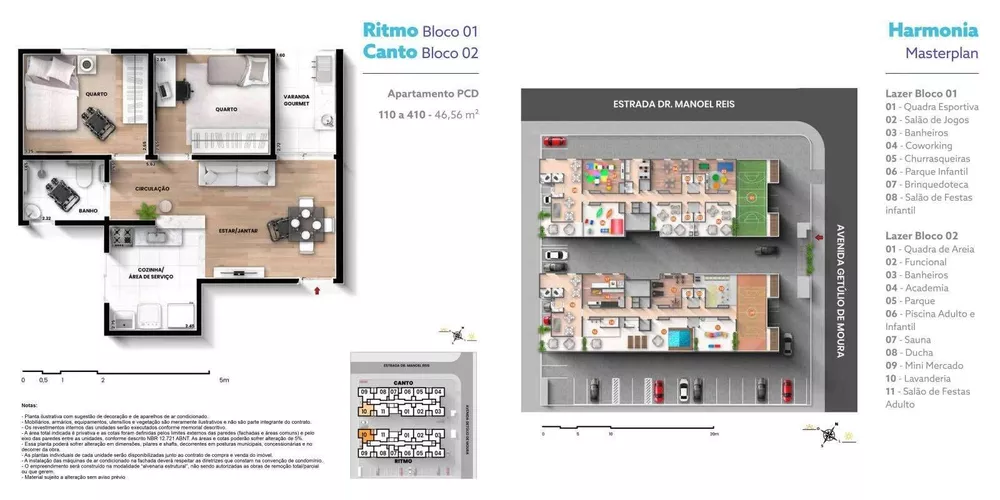 Apartamento, 2 quartos, 47 m² - Foto 8