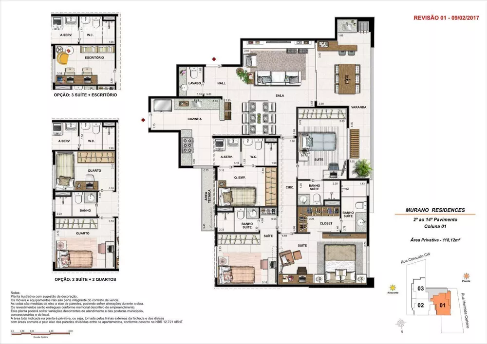 Apartamento, 3 quartos, 118 m² - Foto 4