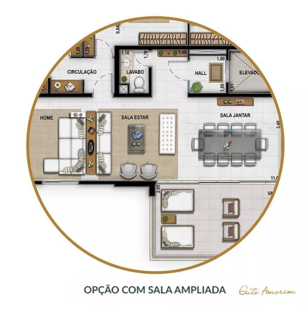 Apartamento, 3 quartos, 102 m² - Foto 37