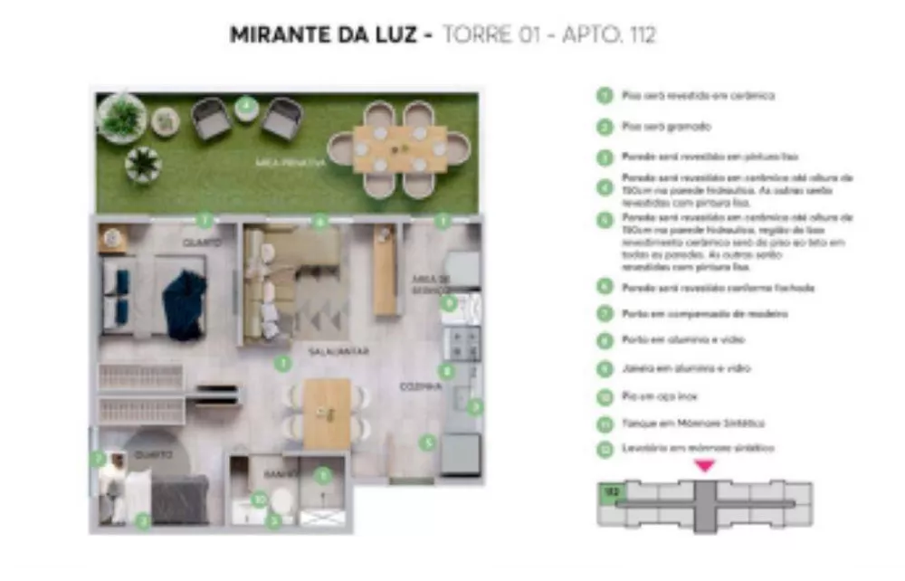 Apartamento, 2 quartos, 69 m² - Foto 10