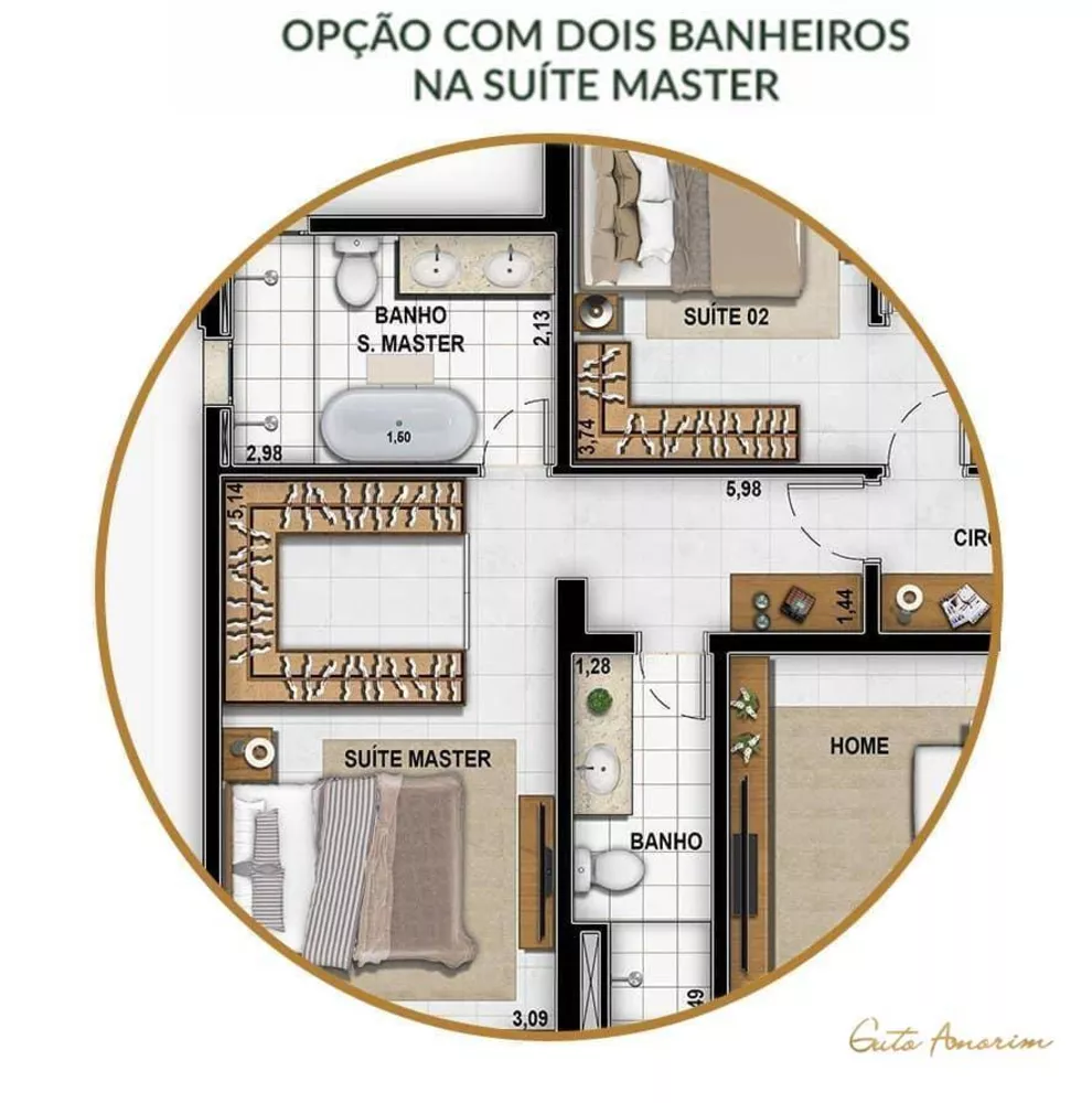 Apartamento, 2 quartos, 125 m² - Foto 37
