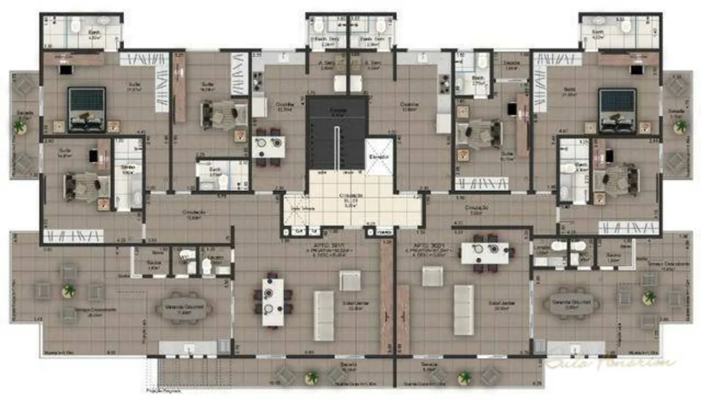 Casa de Condomínio, 4 quartos - Foto 13