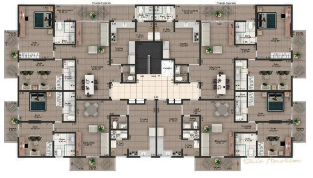 Casa de Condomínio, 4 quartos - Foto 20