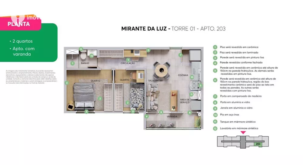 Apartamento, 2 quartos, 70 m² - Foto 31