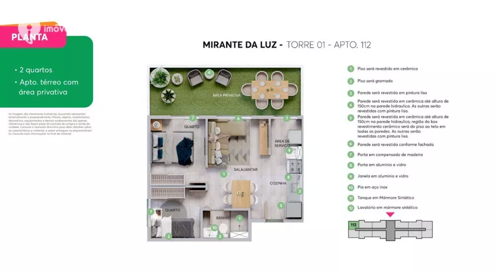 Apartamento, 2 quartos, 40 m² - Foto 30