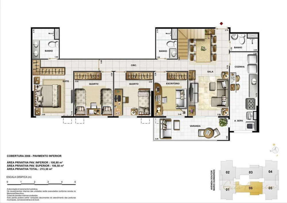 Apartamento, 3 quartos, 108 m² - Foto 16