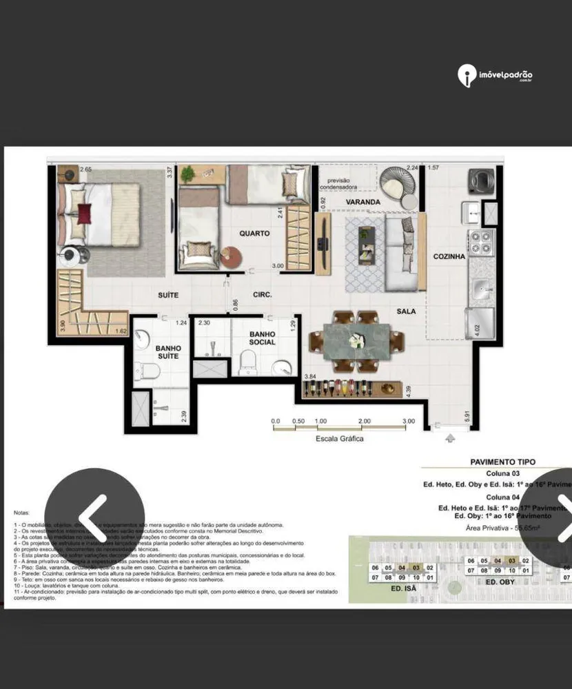 Apartamento, 2 quartos, 55 m² - Foto 11