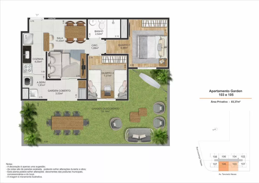 Apartamento, 2 quartos, 48 m² - Foto 13