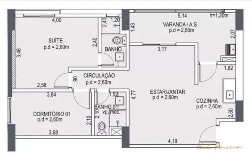 Apartamento, 2 quartos, 53 m² - Foto 57