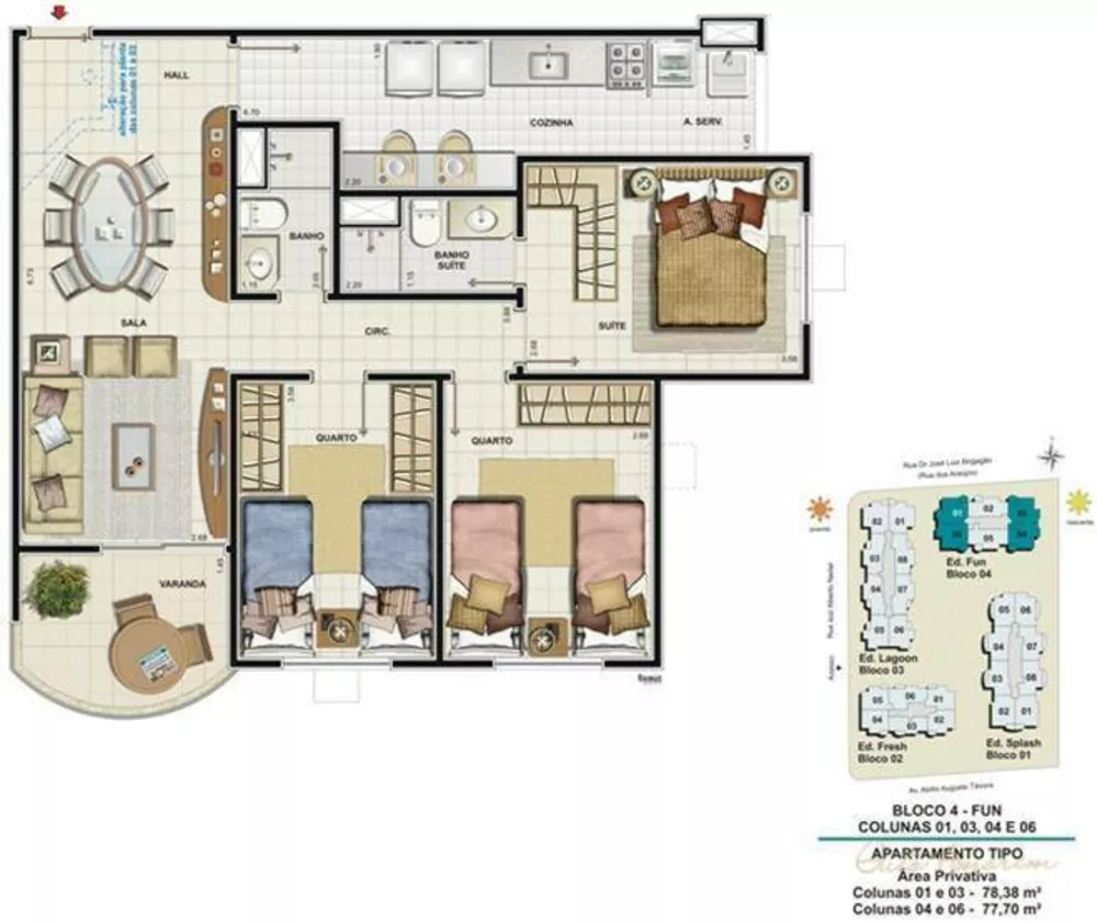 Apartamento, 2 quartos, 65 m² - Foto 12