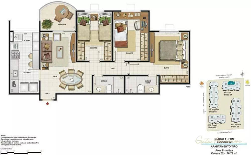 Apartamento, 2 quartos, 65 m² - Foto 10