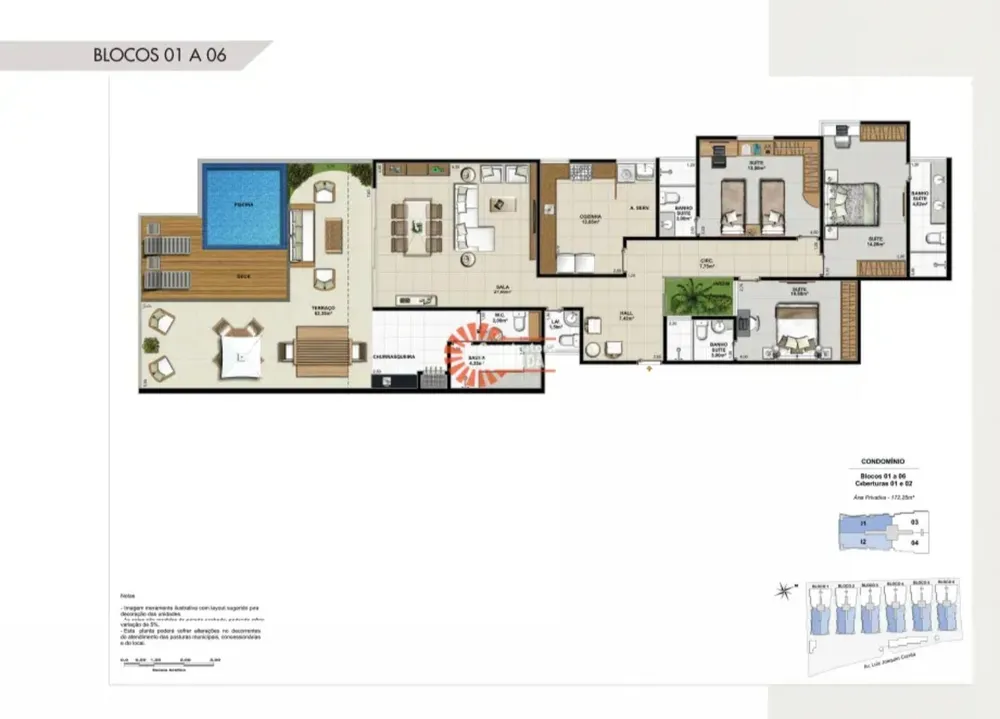 Cobertura, 3 quartos, 136 m² - Foto 48