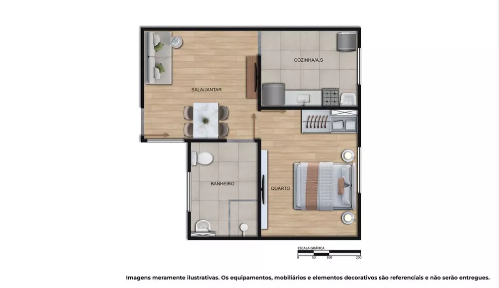 Apartamento, 1 quarto, 43 m² - Foto 14