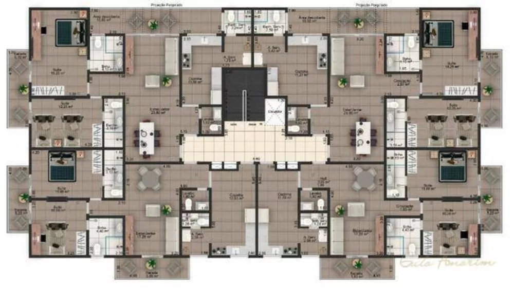 Casa de Condomínio, 4 quartos - Foto 20