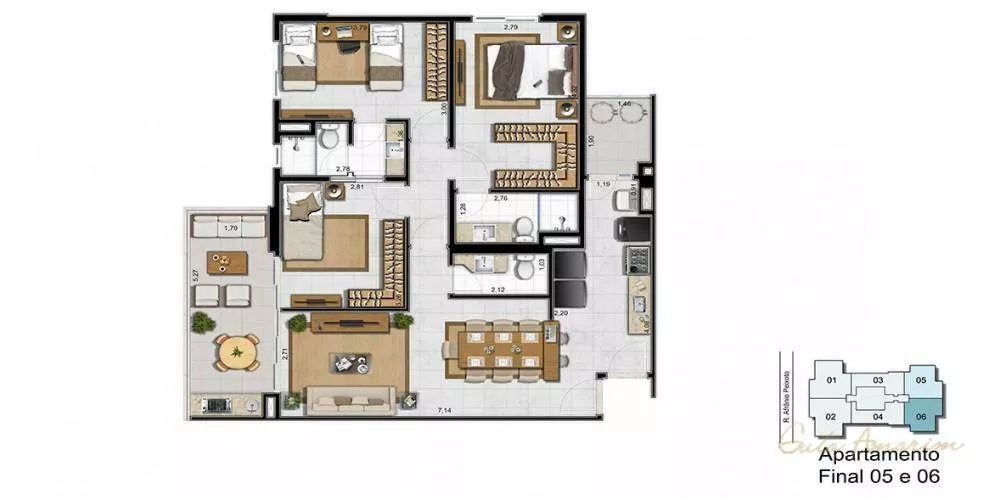 Apartamento, 3 quartos, 120 m² - Foto 26
