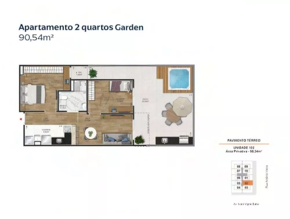 Apartamento, 2 quartos, 62 m² - Foto 32