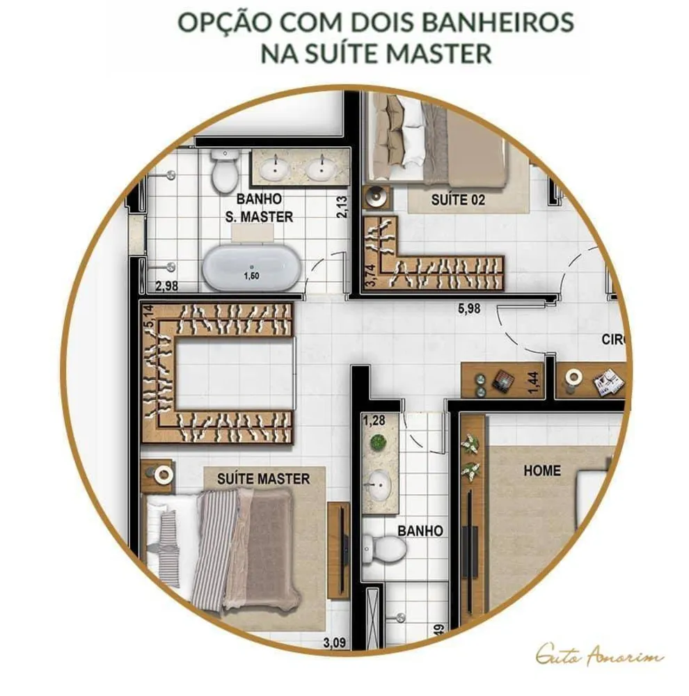 Apartamento, 3 quartos, 125 m² - Foto 37