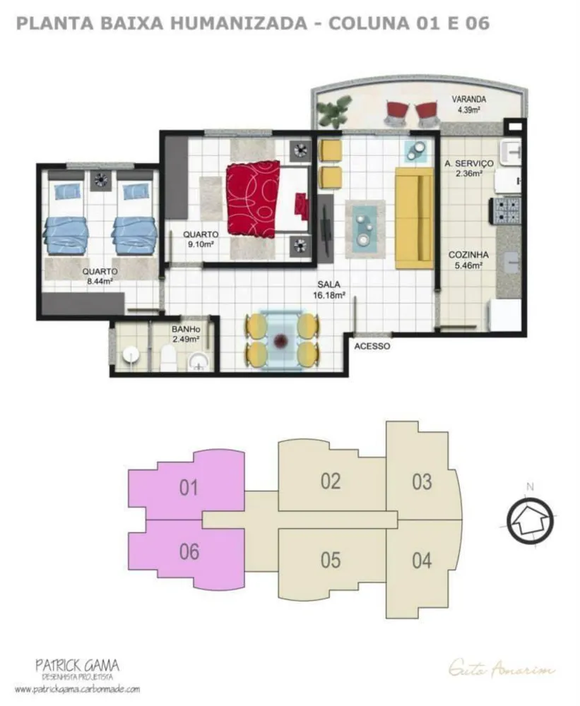 Apartamento, 2 quartos, 65 m² - Foto 38
