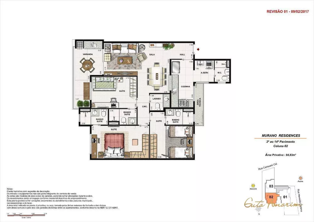 Apartamento, 3 quartos, 96 m² - Foto 17