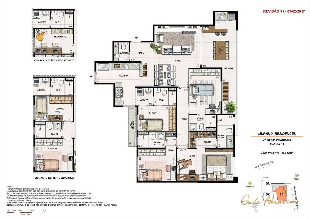 Apartamento, 3 quartos, 96 m² - Foto 19