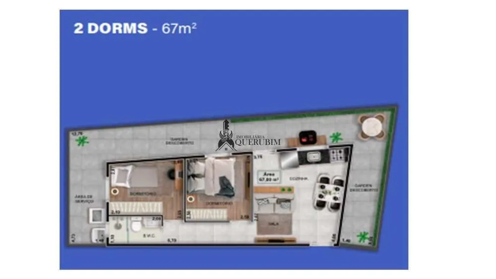 Apartamento, 1 quarto, 27 m² - Foto 12
