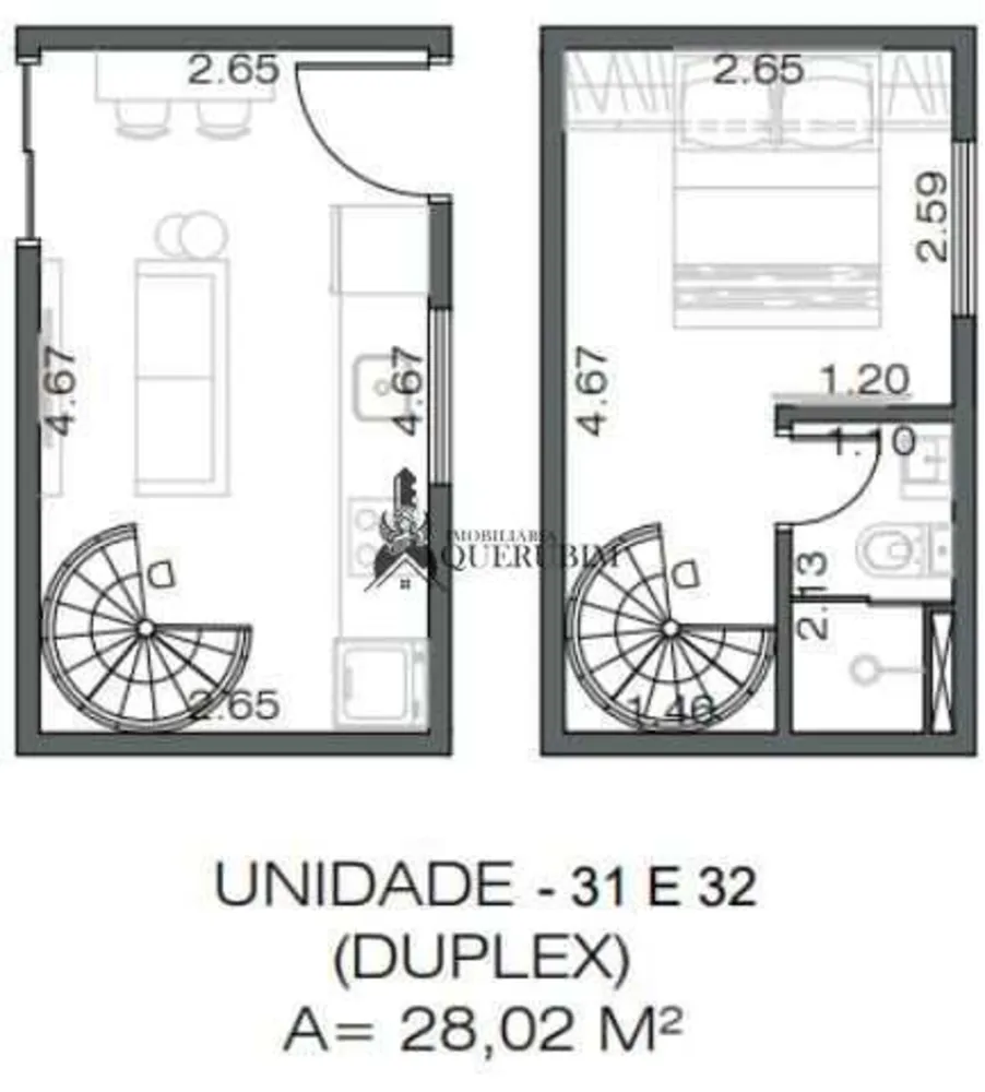 Apartamento, 2 quartos, 35 m² - Foto 2
