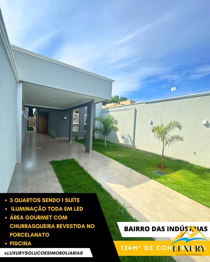 Casa à venda com 3 quartos, 134m² - Foto 1