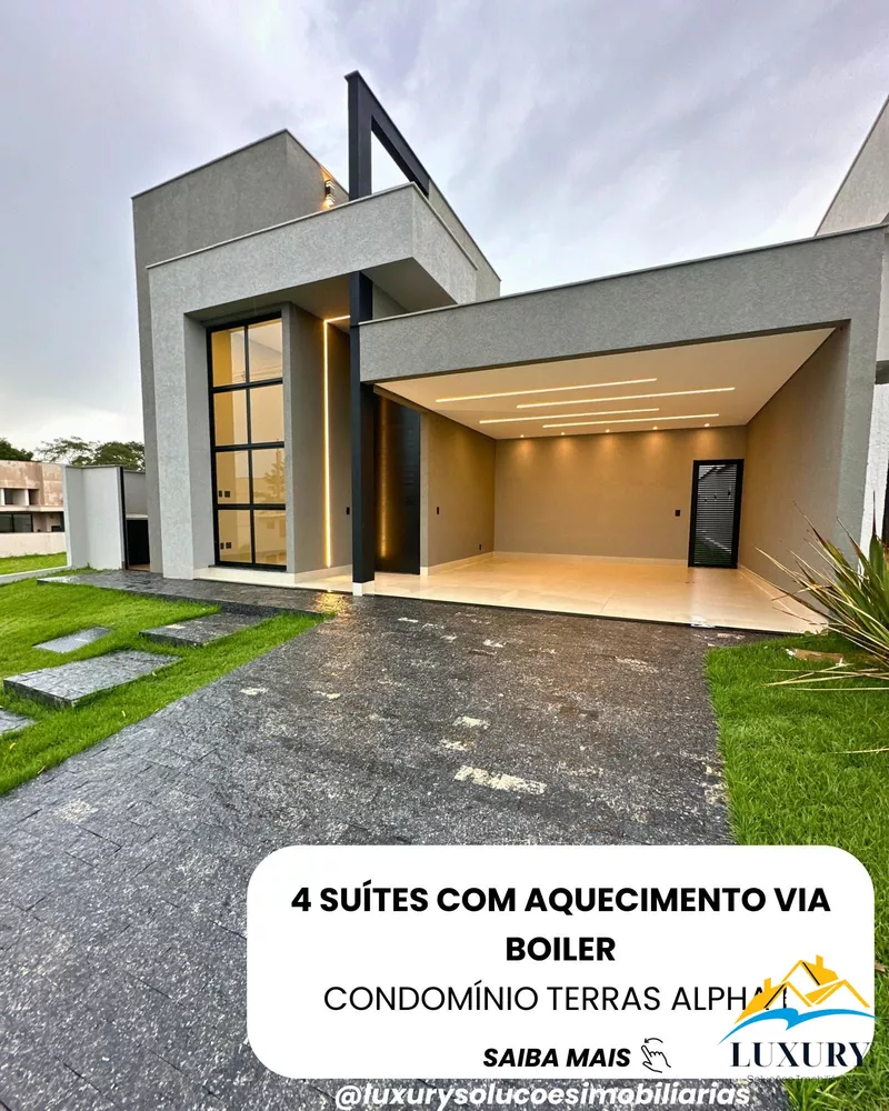 Casa de Condomínio à venda com 4 quartos, 180m² - Foto 1