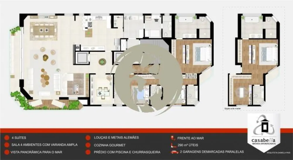 Apartamento, 4 quartos, 285 m² - Foto 7
