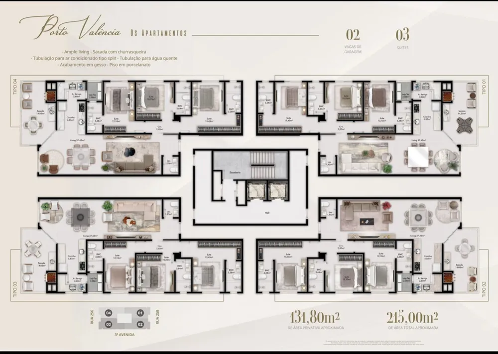 Apartamento, 3 quartos, 132 m² - Foto 5