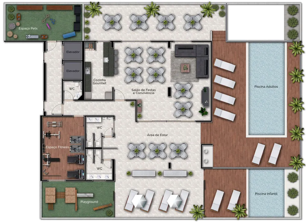 Apartamento, 2 quartos, 104 m² - Foto 3